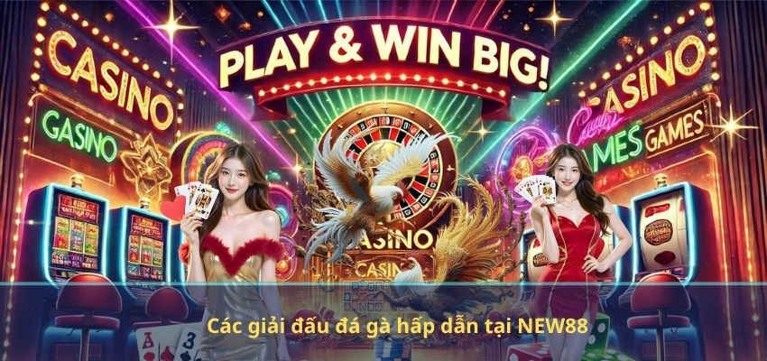 ĐÁ GÀ Các giải đấu đá gà hấp dẫn tại NEW88
